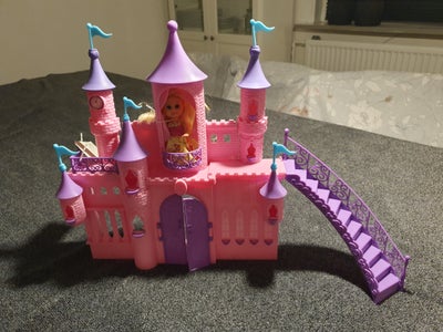 Barbie, Sparkle Prinsesse slot, Prinsesse slot med lille Sparkle girls dukke.
Fra røgfri hjem 
Se og