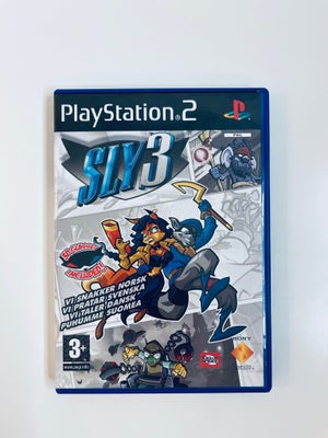 Sly 3, Playstation 2, PS2, Super flot stand

Med 3D briller

Playstation 2 Konsol: 249 kr 
Playstati
