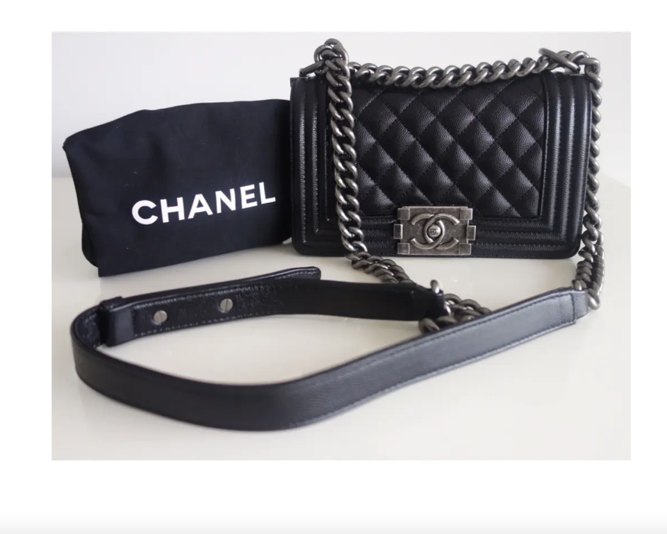 Crossbody, Chanel, læder