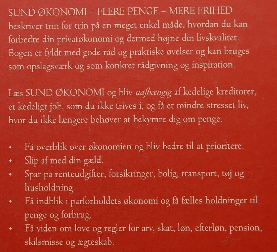 SUND ØKONOMI flere penge - mere - dba.dk - Køb Salg af og Brugt