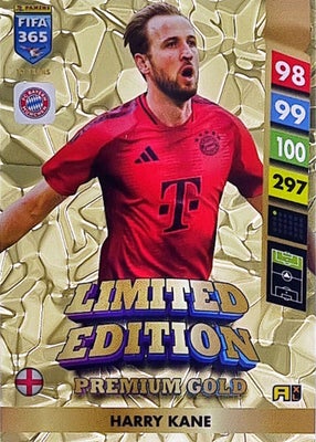 Samlekort, Harry Kane - PGLE3

Panini FIFA 365 2025 Adrenalyn XL
Premium Gold - Limited Edition

Se 