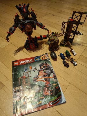 Lego Ninjago, 70626, Lego Ninjago Iron Dooms angreb  nr. 70626. Vejledning medfølger. Figurer medføl