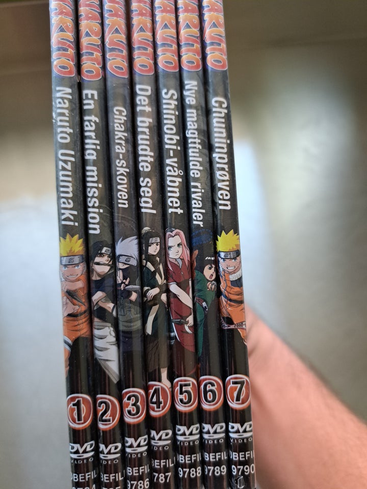 DVD, Naruto DVD - Dansk Tale