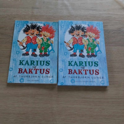 Karius og Baktus, Thorbjørn Egner, paperback 15,-
hardback 24,-

SE OGSÅ MINE ANDRE ANNONCER MED EN 