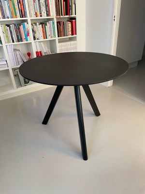 Spisebord, Hay, b: 90, HAY - Bord - CPH20 - Sort/Sort - Ø 90 cm
Ny pris: 6.199 kr. 
Sælges for 1.300