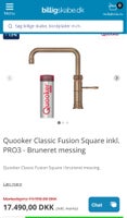 Clasic Fusion Square, Quooker, Bruneret messing