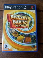 Puzzle Party 10 games til PS2, PS2, puzzle