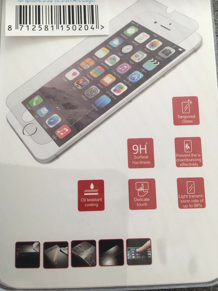 Skærmbeskyttelse, t. iPhone, Model OA 2555