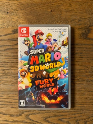 Super Mario 3D World, Nintendo Switch, action, Japansk version med engelsk tekst, menu, osv. 

Perfe