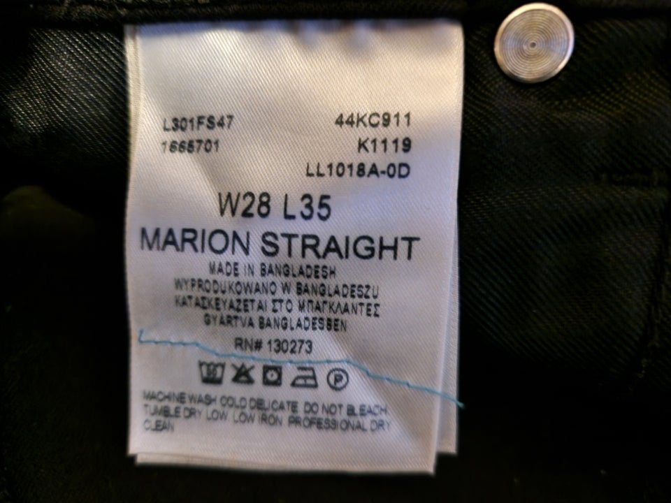 Jeans, Lee Marion Straight, str. 28