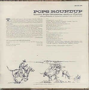 LP, Fiedler, Boston Pops