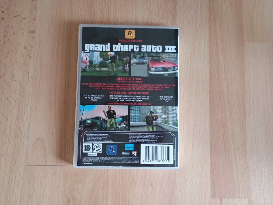 Grand Theft Auto 3 pc, til pc, action