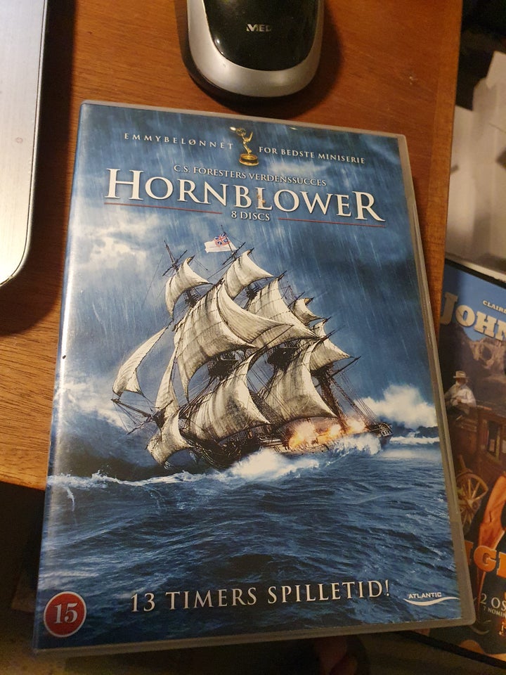 Hornblower 8 discs box, DVD, eventyr