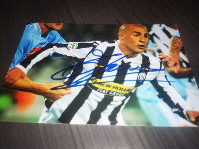 Autografer, Fabio Cannavaro autograf Juventus, Sender gerne med dao eller kan afhentes på Amager

Se