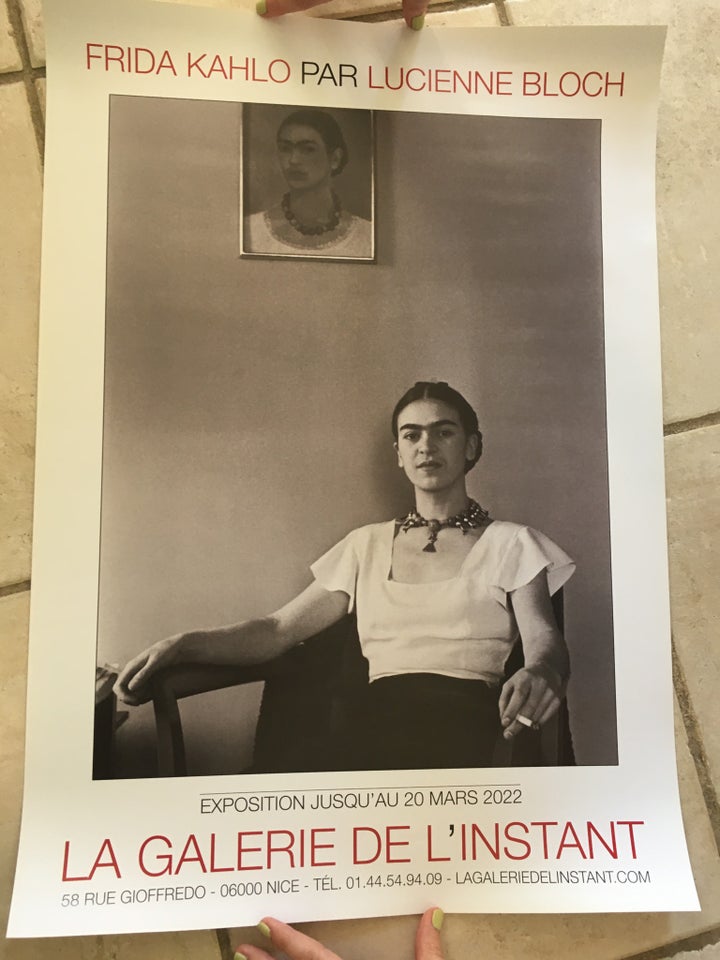 Plakat, Lucienne Bloch, motiv: Frida Kahlo