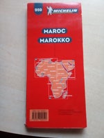 Michelinkort Marocco