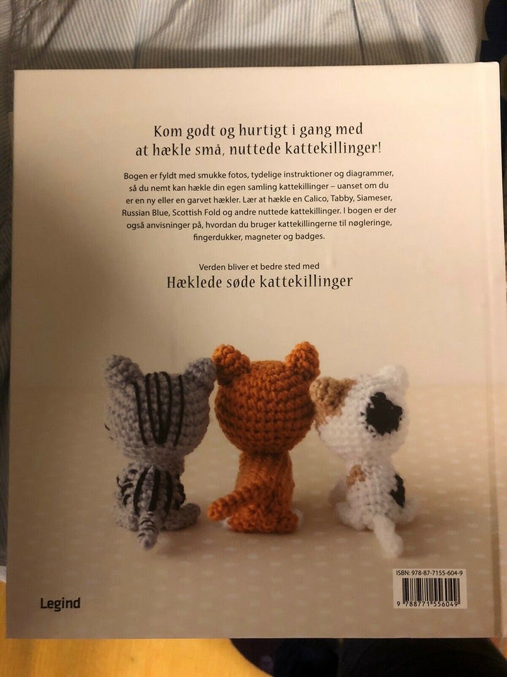 Vugge Koncession i går Hæklede søde kattekillinger, Mitsuki & Hoshi, emne: håndarbejde – dba.dk –  Køb og Salg af Nyt og Brugt