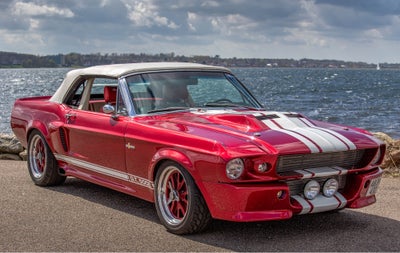 Ford Mustang, 7,0 Shelby GT500 aut., Benzin, aut. 1967, km 2000, rødmetal, nysynet, 2-dørs, servosty