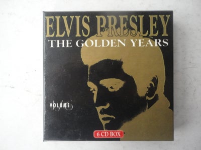 ELVIS PRESLEY : BOX SÆT , rock, 6-Dobbelt CD boks  til salg  
Flot eksemplar