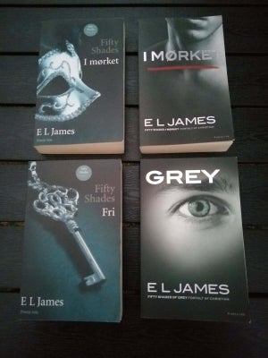 I mørket med flere - Blandet , E.L James, genre: romantik, Fifty Shades bøger af E L James 

Fifty S