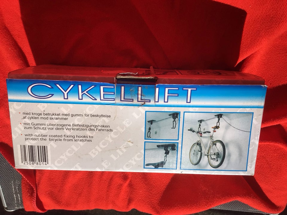 Cykelholder, Cykel lift