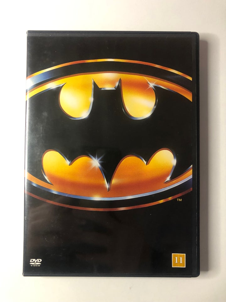 Batman 1989 instrukt r Tim Burton DVD dba.dk K b og Salg