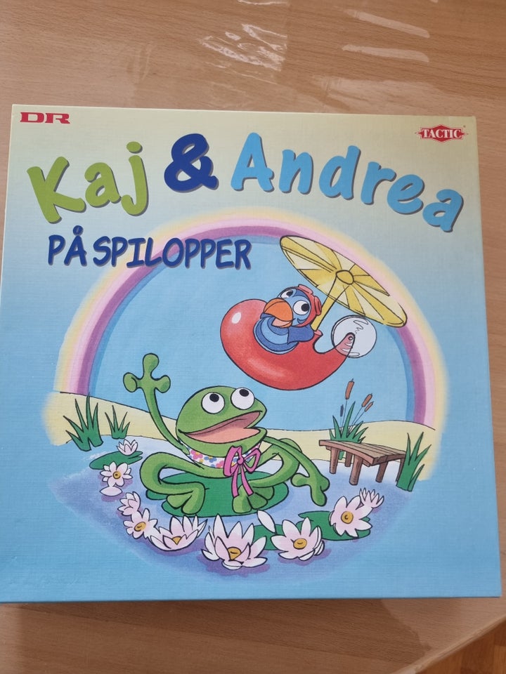 Kaj og Andrea på spilopper., Børnespil, brætspil