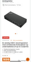 Dockingstation, Lenovo thinkpad , Perfekt