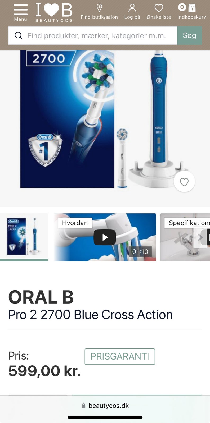 Tandpleje, Elektrisk tandbørste , Oral-B