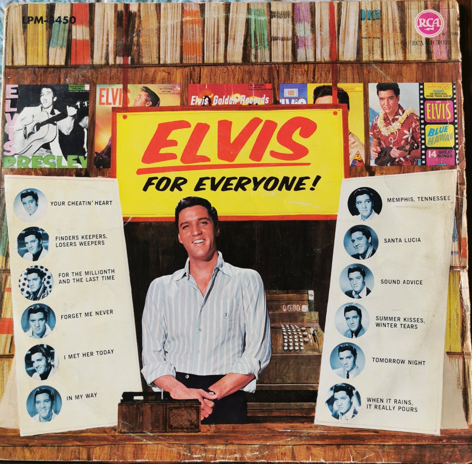 LP, Elvis Presley, Elvis For Everyone!