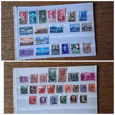Italien, Samling, 42 frimærker. 
-
Her kan du samle dit køb til senere forsendelse eller afhentning.