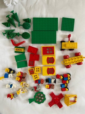 Lego Fabuland, Lego fabuland.
Som på billede. 
Nogle dele med brugsspor.