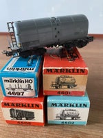 Modelbane, Märklin Godsvogne fra 60-70erne, skala H0