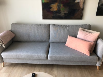 Sofa, 3 pers. , Jysk, Lysegrå sofa fra Jysk sælges 
Pæn og velholdt
B211 x H81 x D87 cm
