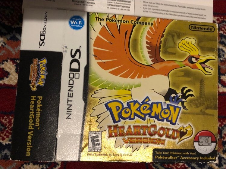 Pokemon Heartgold + Pokewalker, Nintendo DS