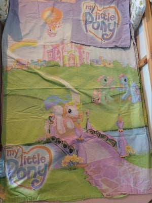Sengetøj, Juniorsengsæt, Hasbro, Skønneste retro My Little Pony sengetøj med 2G ponier på. Bl.a. Rai