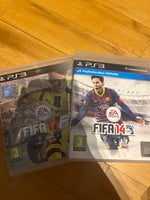 FIFA 14 og 17, PS3, sport