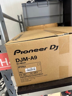 Mixer, Pioneer  Djm A9, Sprit ny og netop leveret til os. Kunde er sprunget fra og den sælges nu i f