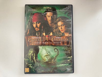 Pirates of the Caribbean død mands kiste, instruktør Gore Verbinski, DVD, eventyr, Pirates of the Ca
