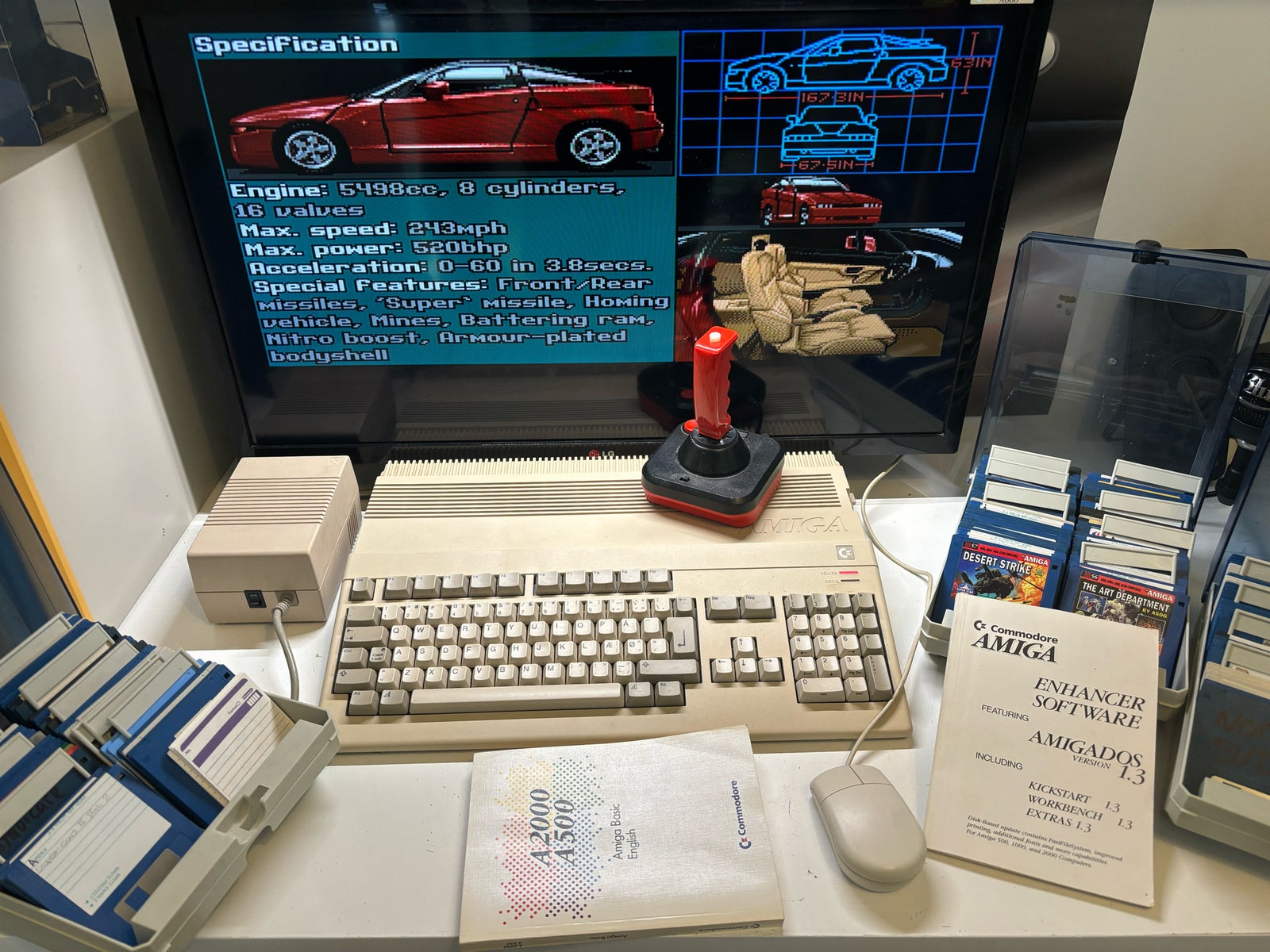 Commodore Amiga 500, spillekonsol