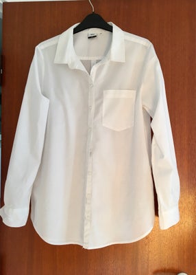 Skjorte, OBJECT, str. 38, Hvid, Ubrugt, Ny lækker hvid skjorte, brystvidde ca. 100 cm, længde ca. 78