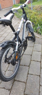 Unisex børnecykel, mountainbike, Everton, Air force, 16 tommer hjul, 0 gear, Fin lille mtb til mindr