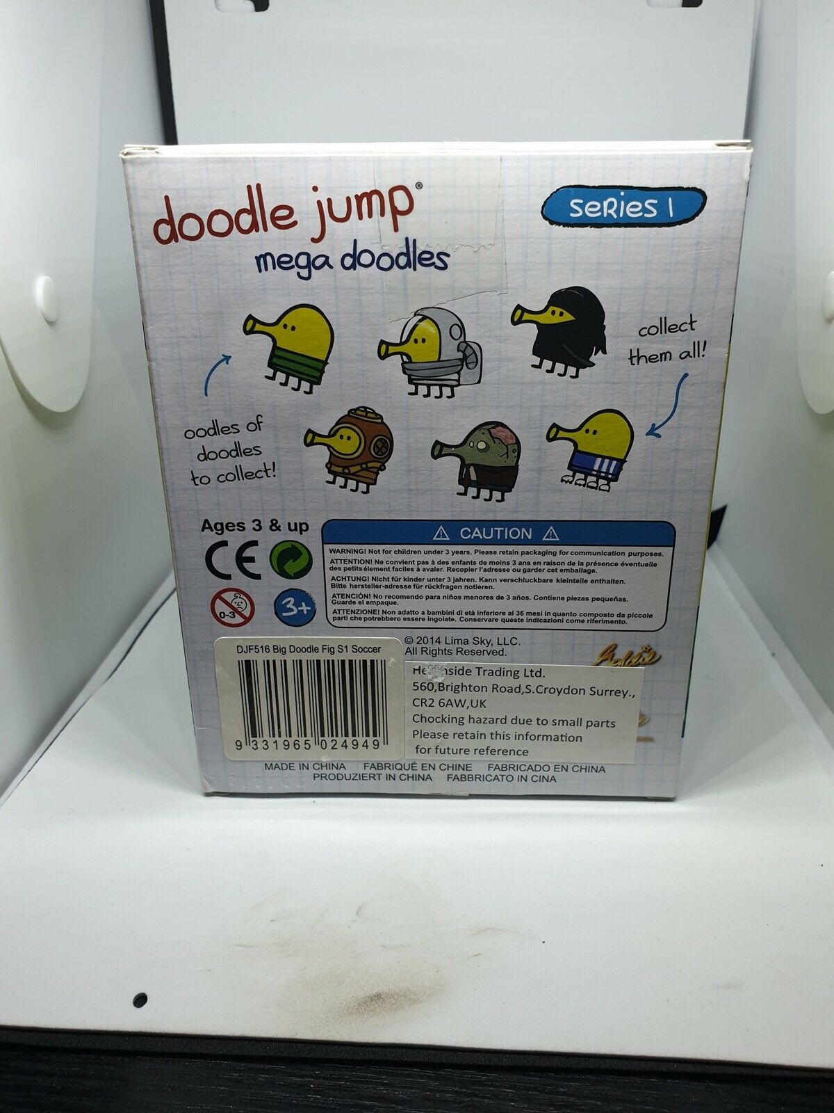 Doodle Jump mega doodles Serie 1 Sammelfigur in Box - Ninja, Spielwaren  divers, Spielwaren