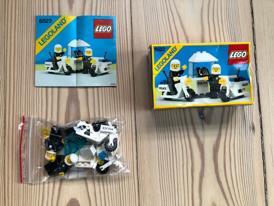 Lego City, 6301 - 6501 - 6503 - 6506 - 6522