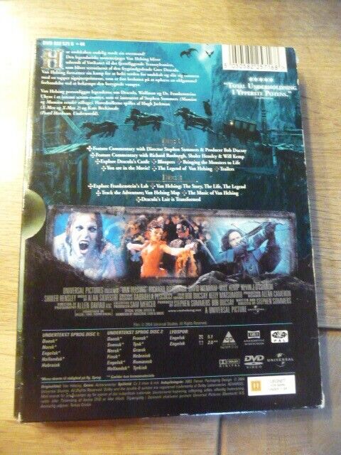 Van Helsing, DVD, action