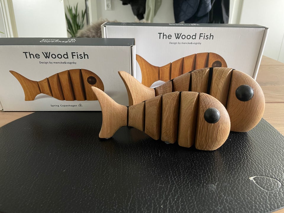 Décoration poisson The Wood Fish de Spring Copenhagen 