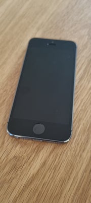iPhone 5S, 32 GB, grå, God, Brugt som backup telefon, derfor tæt på ny i stand.

Skal lige have lade