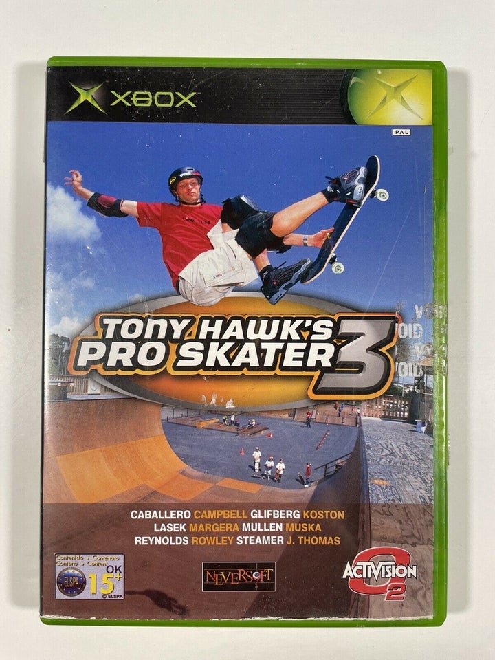 Tony Hawks Pro Skater 3, Xbox