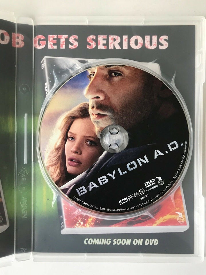 Babylon A.D., DVD, action