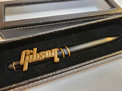 Kuglepenne, Gibson ballpoint pen - kuglepen,  Gibson ballpoint pen, twist action, in box

- new in b